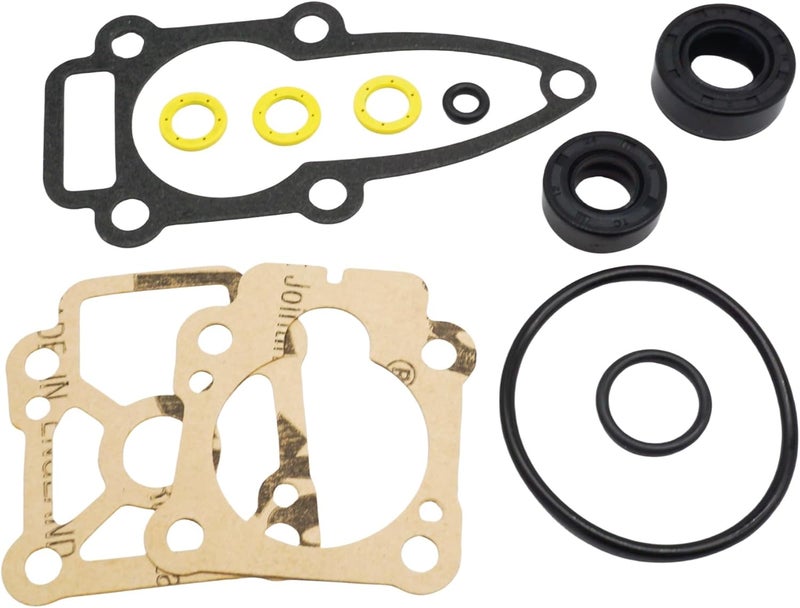 SeaSierra Boat Marine 3B2-87321-0 Lower Unit Gasket Kit for Tohatsu Nissan 8 9.8 HP Outboard Motor Replacement 3B2873210M 3B2873215M - Image 1